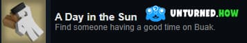 A Day in the Sun achievement